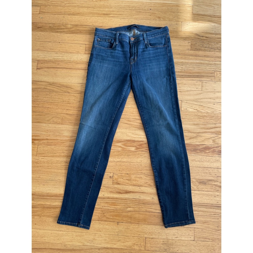 EUC - Mid-rise J Brand Skinny Leg Jeans in Storm - 29 - Picture 12 of 12